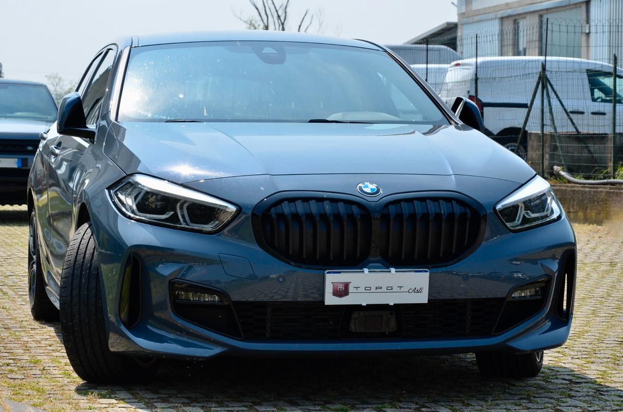 BMW 118d MSPORT 150cv AUTO, GAR. BMW 3/28, SERVICE BMW, UFF ITALIANA, EURO 6D, RETROCAMERA, PERMUTE