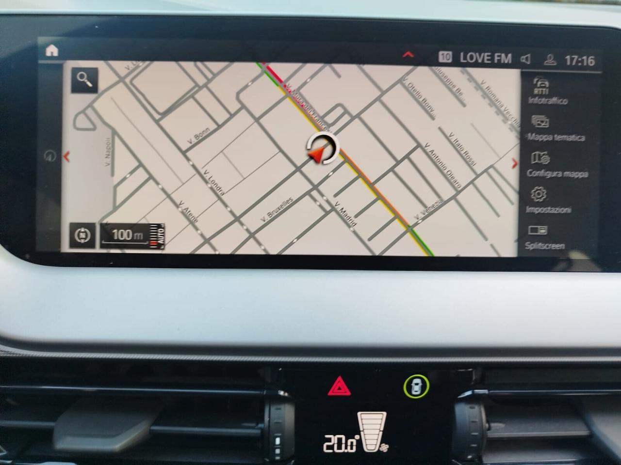 Bmw 116d AUTOMATICO VIRTUAL *PREZZO VERO* UNIPRO-GARANZIA 12 M- IVA DEDUCIBILE