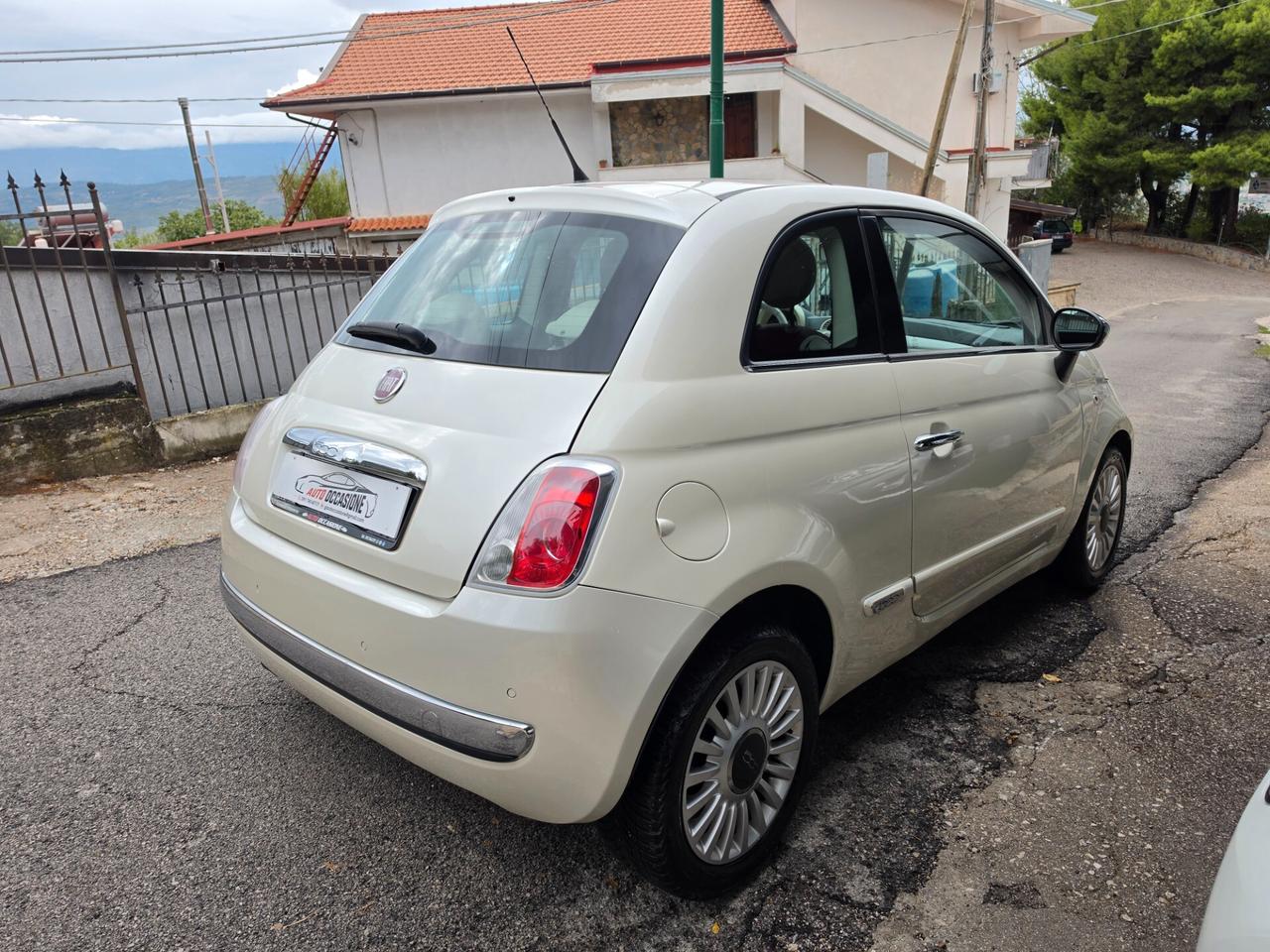 Fiat 500 1.2 Lounge *Pelle*Tetto*bianco perla