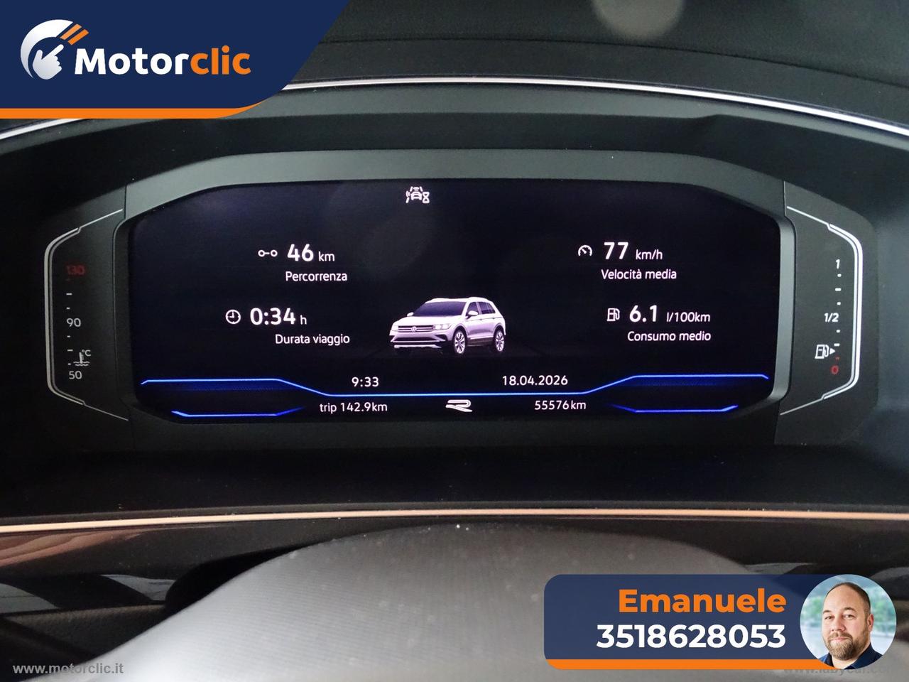 VOLKSWAGEN Tiguan 2.0 TDI 150CV SCR DSG R-Line