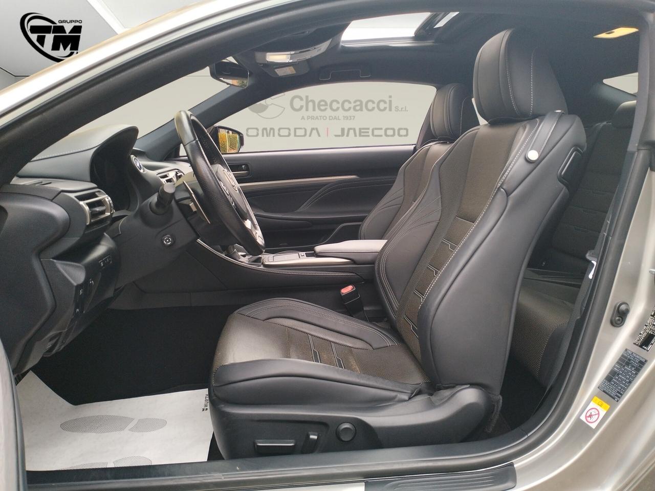 Lexus RC 300h 2.5 181cv F-Sport cvt *TETTO PANORAMICO * SOLI 22.000 KM *