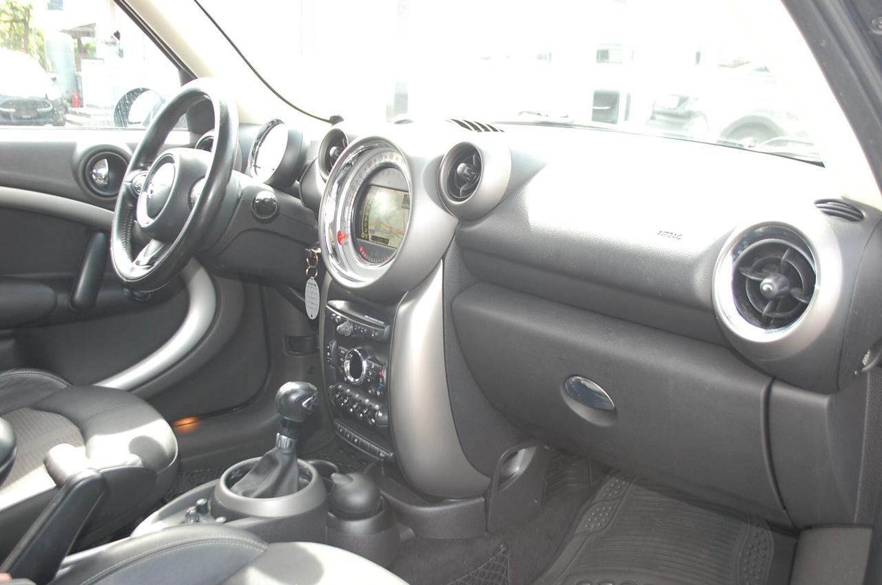 MINI Cooper D Countryman 2.0 D 111CV auto Lega Clima Uff. Italy Navi