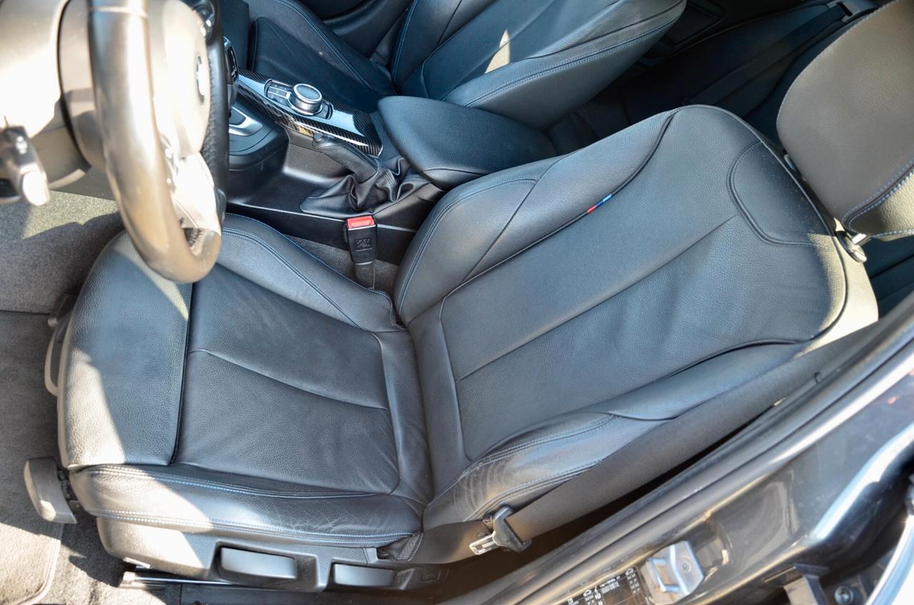 BMW 118d MSPORT 150cv AUT, UFF ITALIANA, EURO 6D, FARI FULL LED, PELLE, 18", PERMUTE