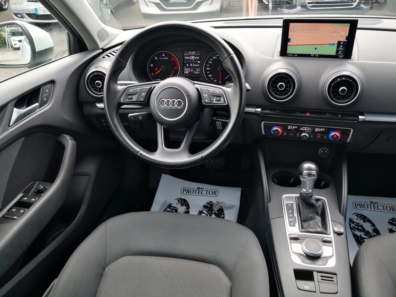 Audi A3 SPB 2.0 TDI 150CV S tronic ***AUT***NAVI***LED***