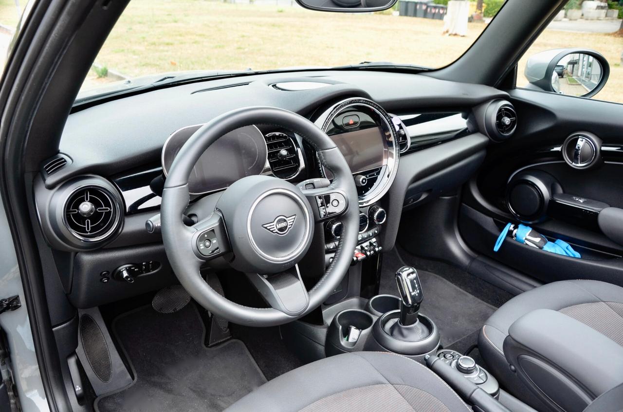 MINI COOPER CABRIO 1.5 136cv AUTO, SERVICE UFF MINI, UFF ITALIANA, UNICOPROP, EURO 6D, NAVI, FARI LED, APPLE, PERMUTE