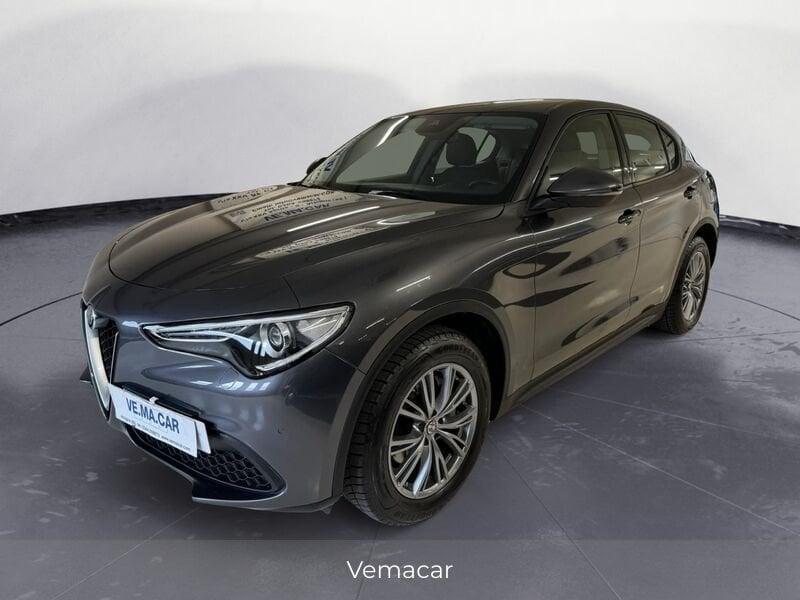 Alfa Romeo Stelvio 2.2 T D 190CV Business AT8 Q4-PELLE TOT-RETROC PACK DRIVER-ENTRY SAFETY SOLO KM 50700!