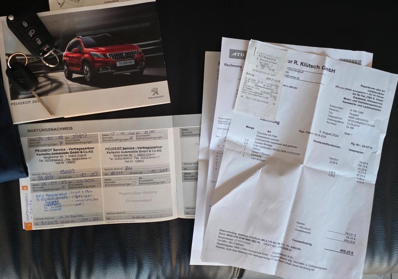 Peugeot 2008 110 S&S Allure 79.000 KM GARANZIA 12