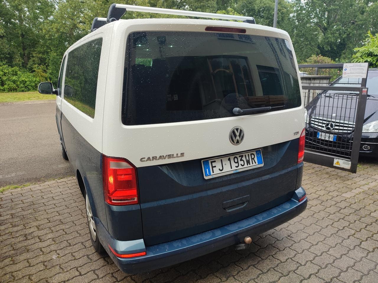VOLKSWAGEN CARAVELLE 2017 DIESEL EURO6B 6POSTI GANCIO TRAINO