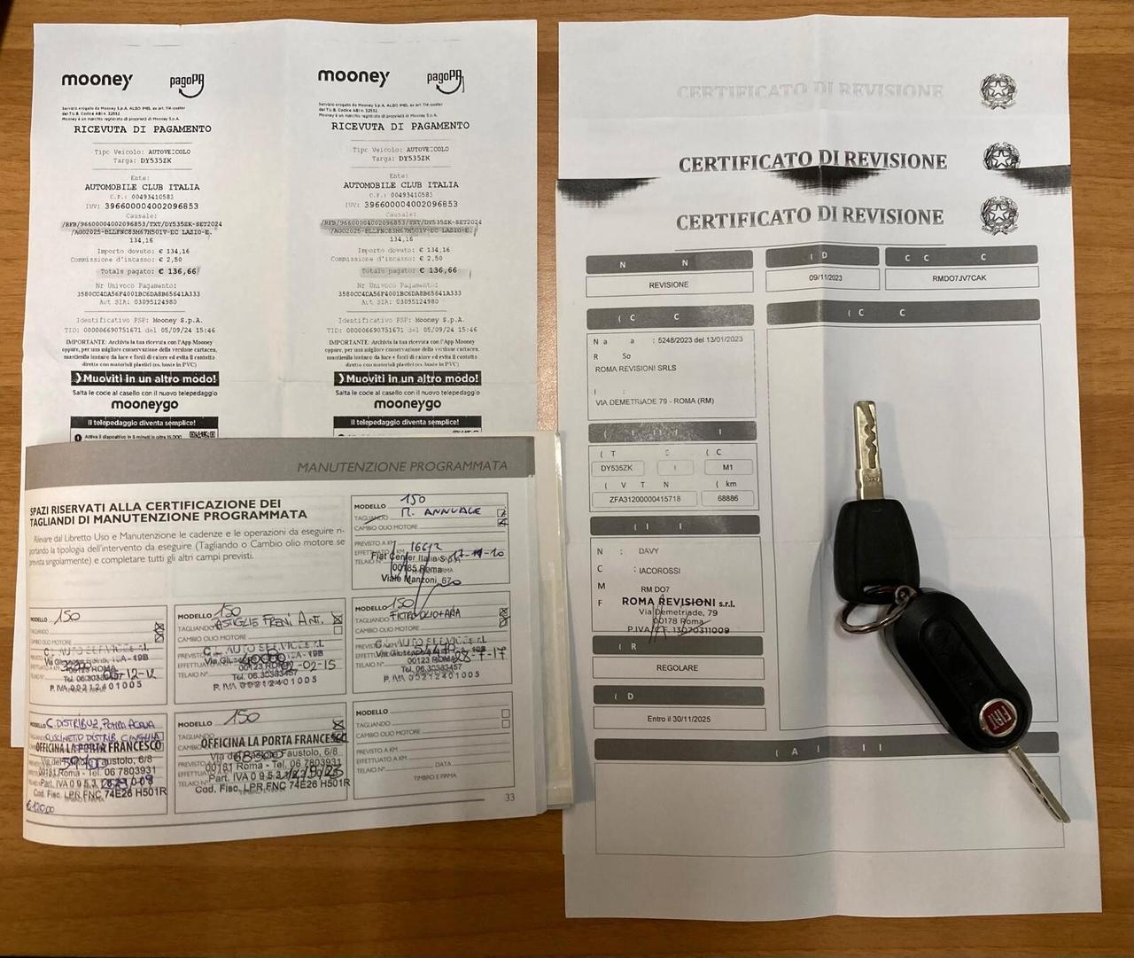 FIAT 500 1.2 LOUNGE-AUTOMATICO-76.000 KM ORIG