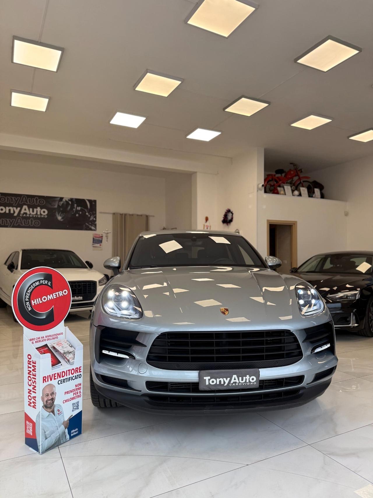 Porsche Macan 245 C.V BENZINA,NO SUPER BOLLO, AUTO CON APPLE CARPLAY,VIRTUAL COCKPIT,NAVI,PELLE/ALCANTARA