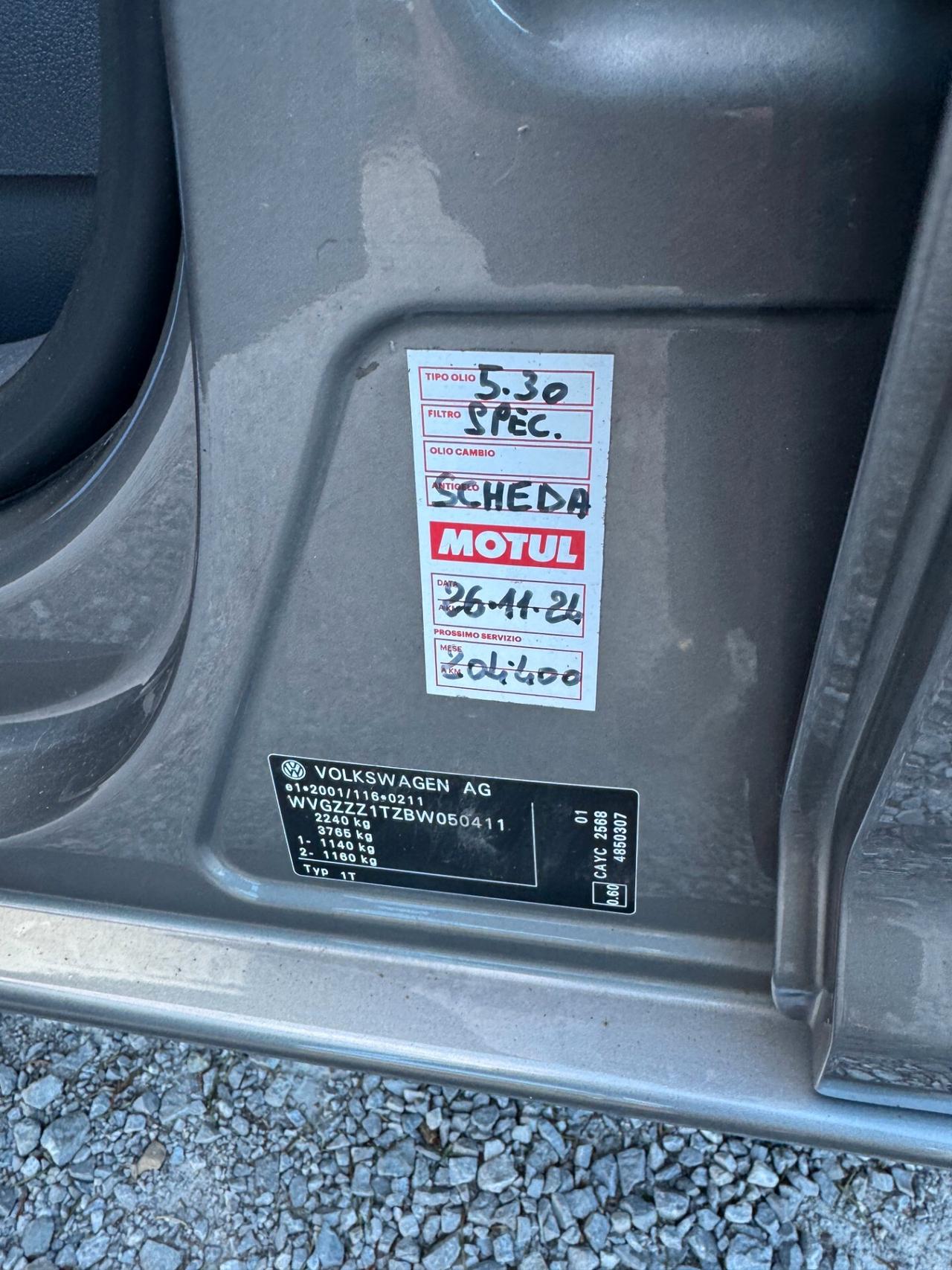 Volkswagen Touran 1.6 TDI Comfortline