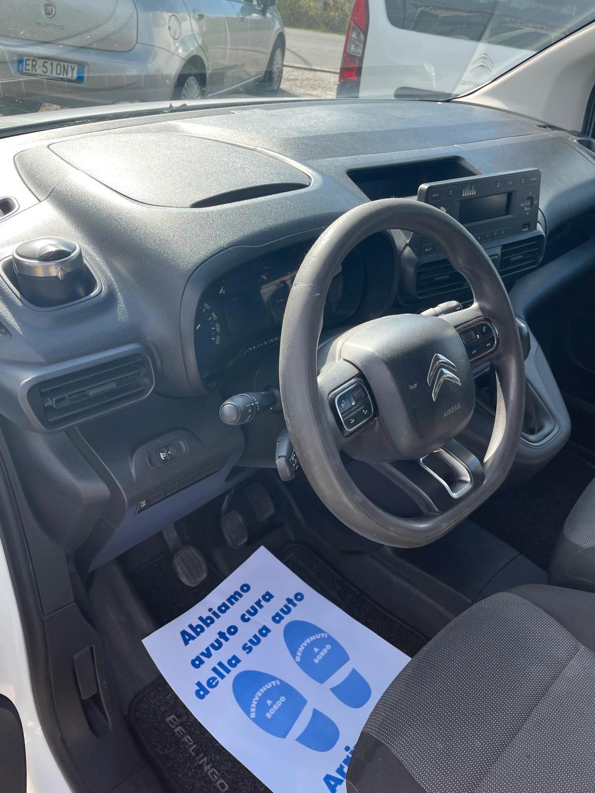 Citroen Berlingo 1.5 BlueHDi 102cv Van 3 posti AUTOCARRO