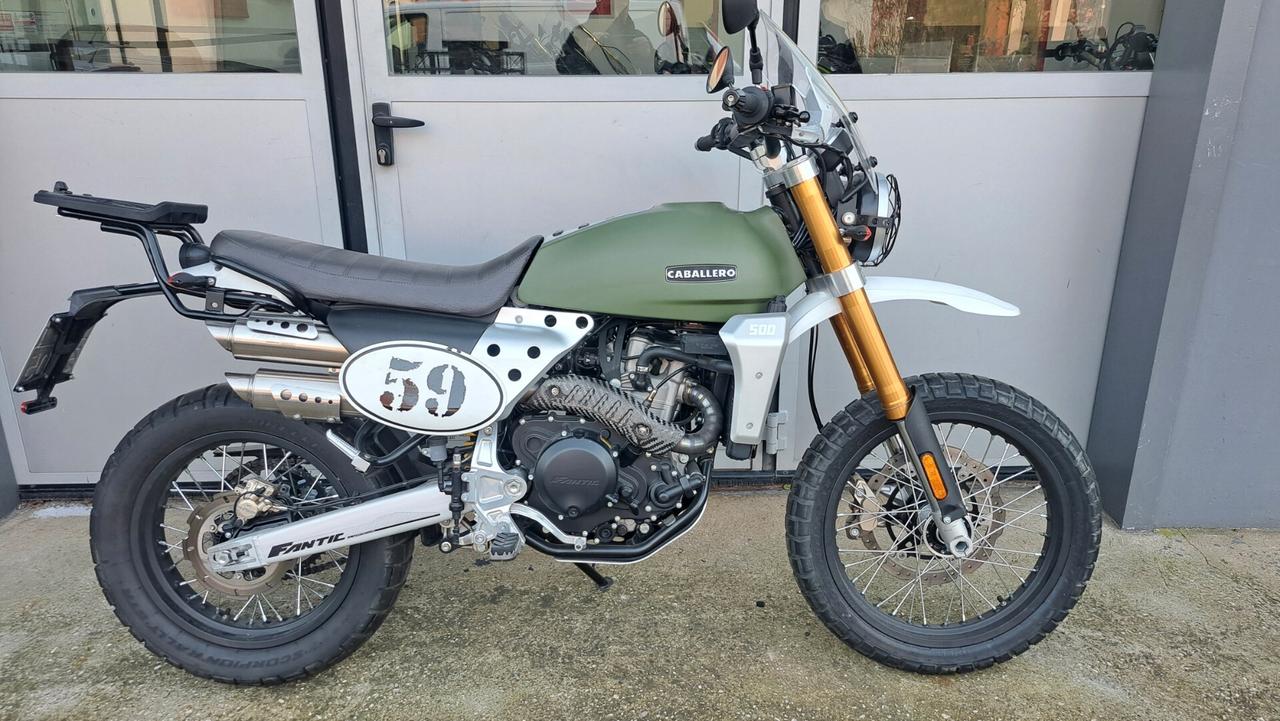 Fantic motor caballero 500 rally