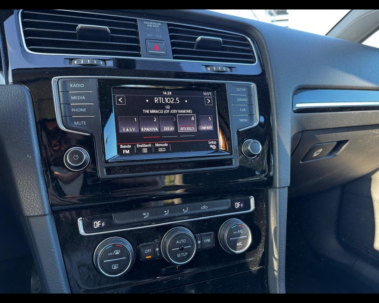 VOLKSWAGEN GOLF 5P 1.6 TDI 105CV COMFORTLINE