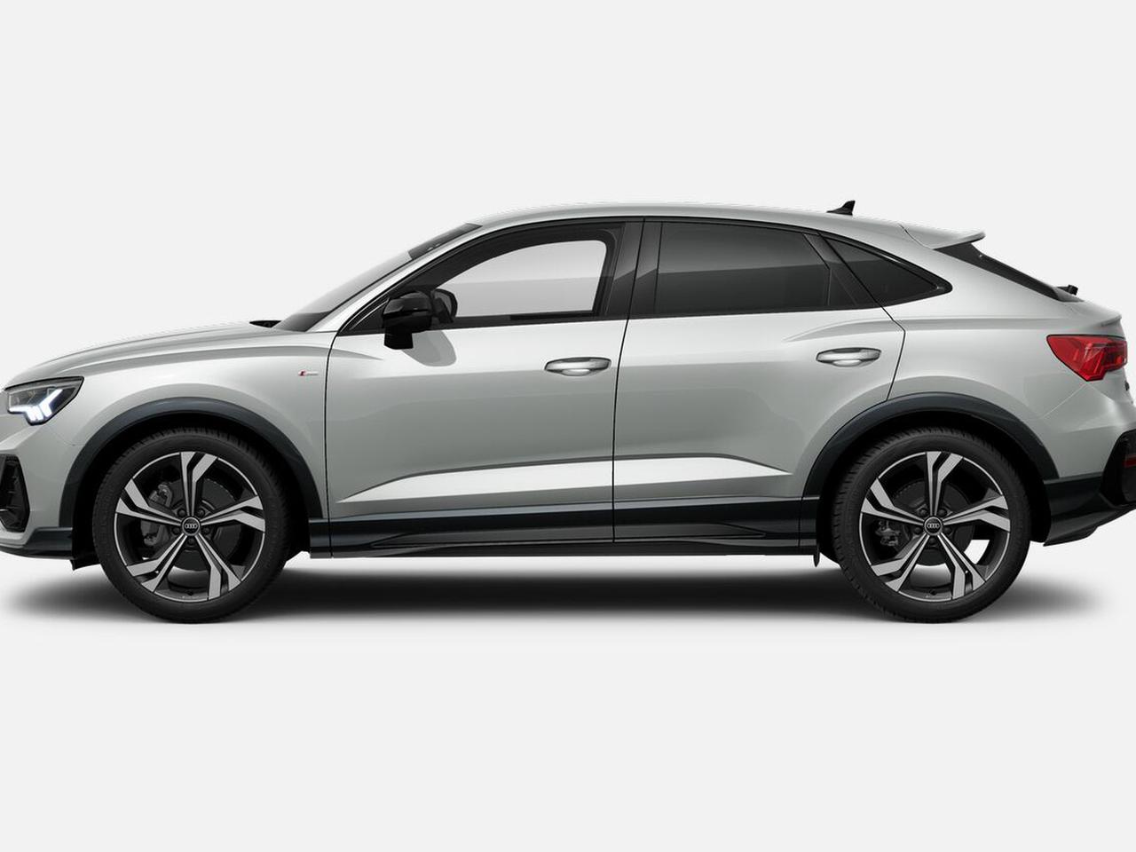 Audi Q3 sportback 45 1.4 tfsi e identity black s-tronic