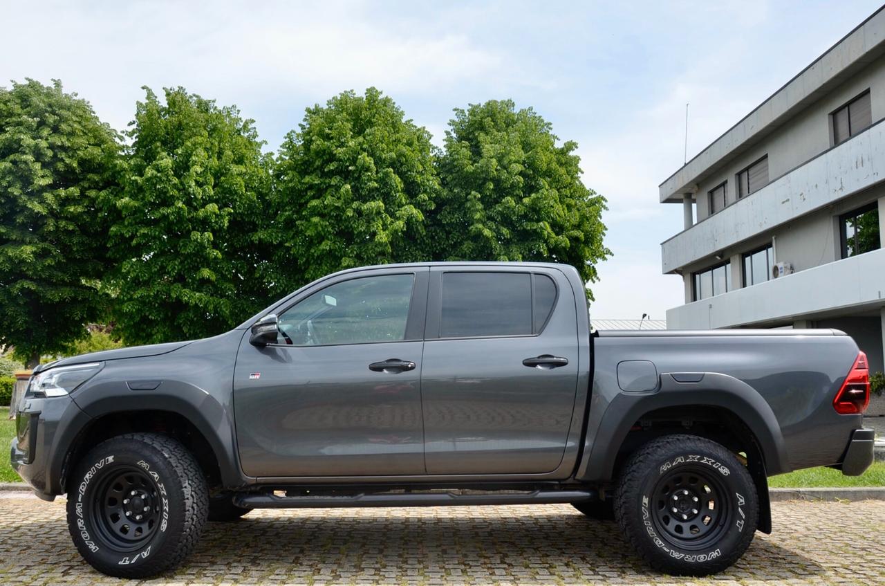 TOYOTA HILUX 2.8d DOUBLE CAB GR SPORT 4WD 204cv AUTO, PREZZO IVA ESCLUSA, UNICOPROP, GARANZIA UFF, SERVICE TOYOTA, HI-FI JBL, RETROCAMERA, PERMUTE