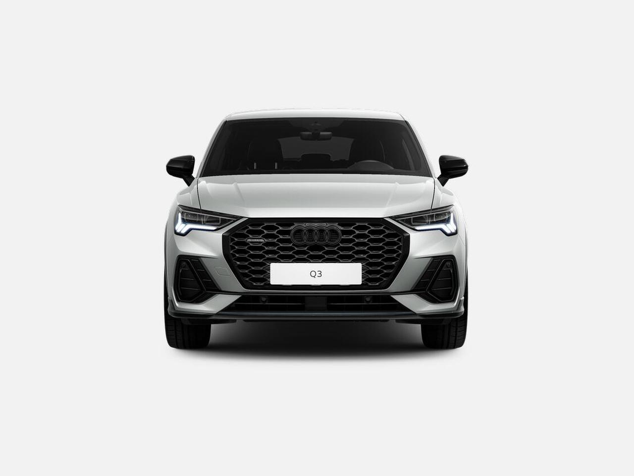 Audi Q3 sportback 45 1.4 tfsi e identity black s-tronic