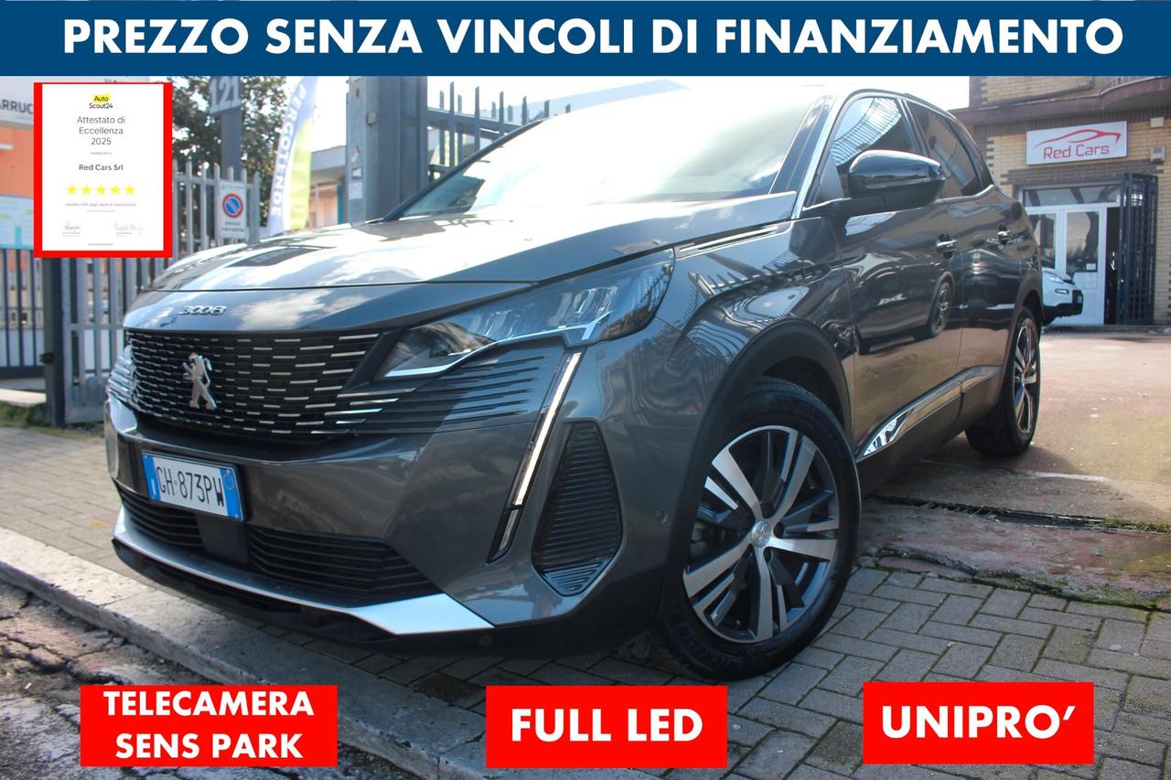 3008 ALLURE 1.5hdi*PREZZO VERO*EAT8-UNIPRO