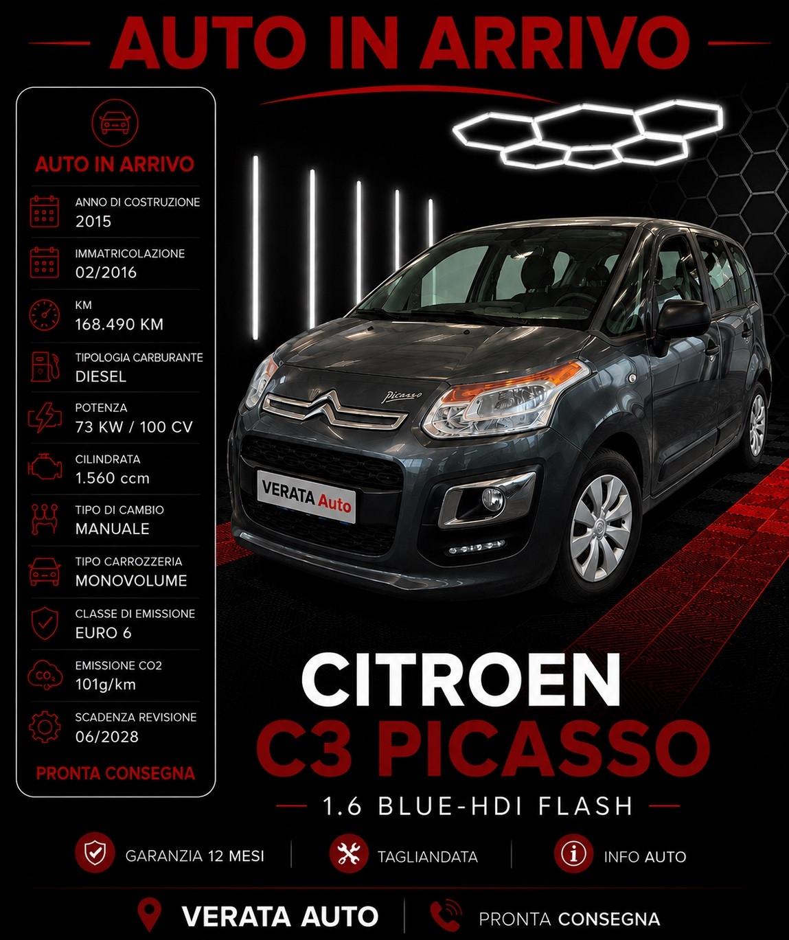 Citroen C3 Picasso BlueHDi 100 Feel Edition