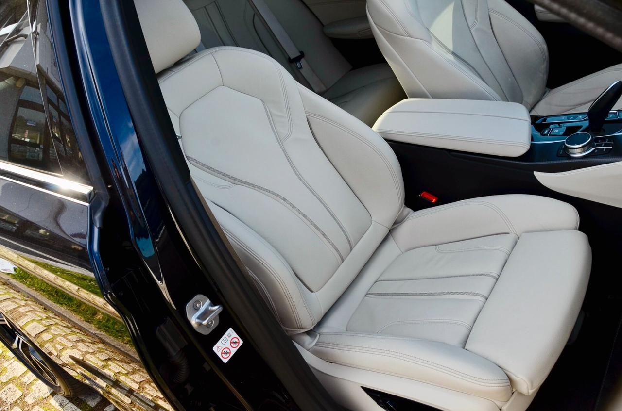 BMW 530e PHEV PLUG IN XDRIVE MSPORT 292cv AUTO, GARANZIA UFF BMW, SERVICE UFF BMW, UFF ITALIANA, CARBON SCHWARZ, EURO 6D, TETTO, PELLE, RETROCAMERA 360°, PERMUTE