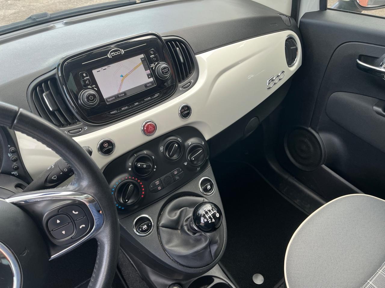 Fiat 500 1.2 Lounge-km 77500-