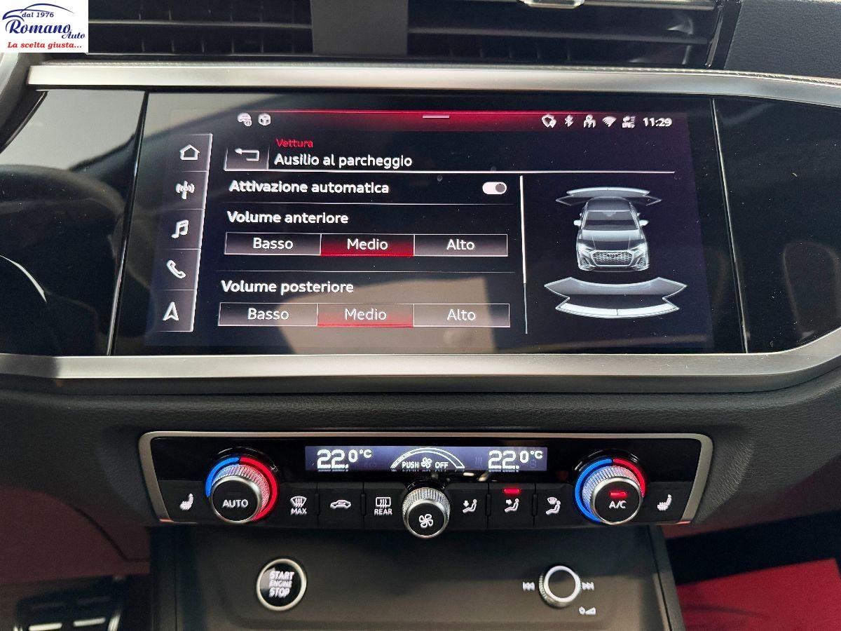 Audi Q3 SPB 35 TDI S tronic S line Black Identity#TETTO APRIBILE!
