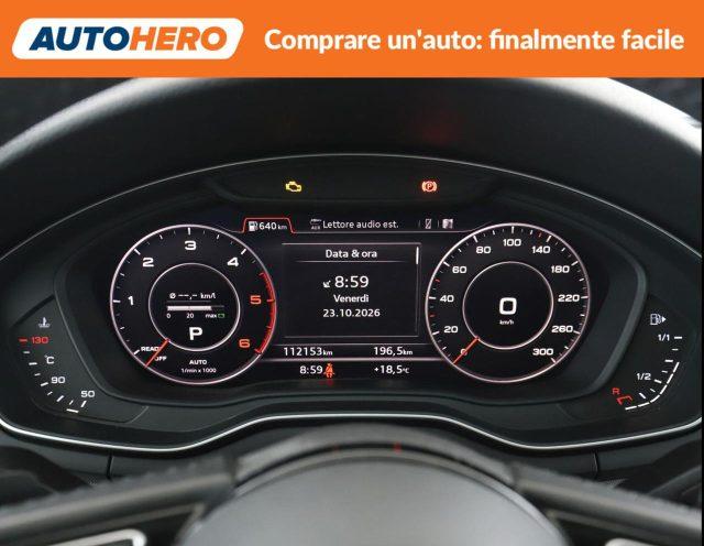 AUDI A4 Avant 2.0 TDI 190 CV quattro S tronic Sport