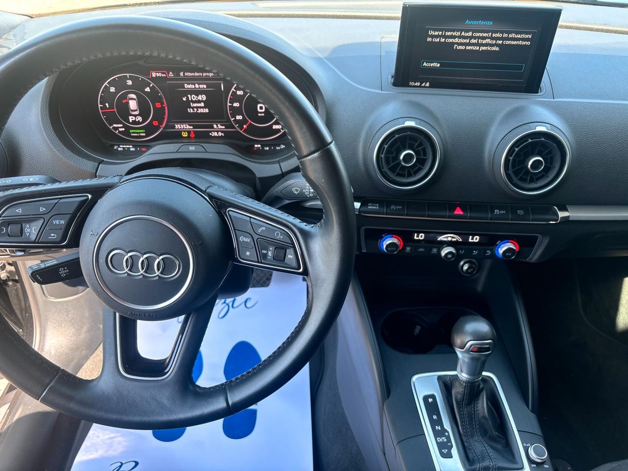 Audi A3 SPB 35 TDI S tronic line edition PREZZO REALE