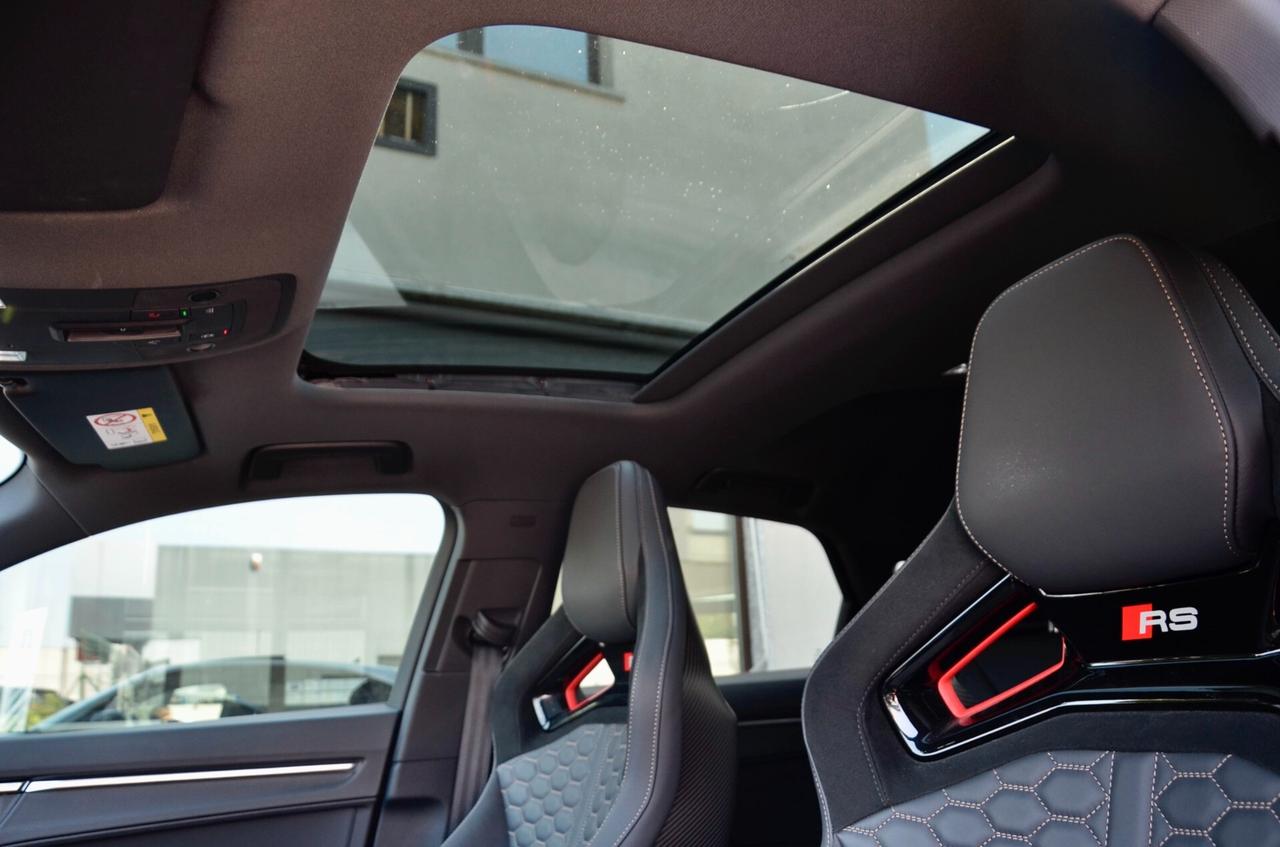 AUDI RSQ3 SPORTBACK 2.5 EDITION 10 YEARS QUATTRO 400cv S-TRONIC, BOLLO E SUPER 4/27, SERVICE AUDI, CARBOCERAMICA, TETTO, SEDILI CARBONIO, MATRIX, HI-FI SONOS, PERMUTE