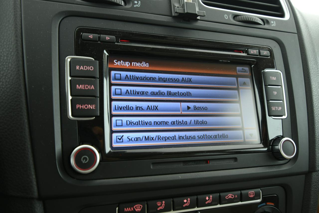 VOLKSWAGEN Golf 5p 2.0 tdi Highline 140cv dsg X COMMERCIANTI+BLUETOOTH