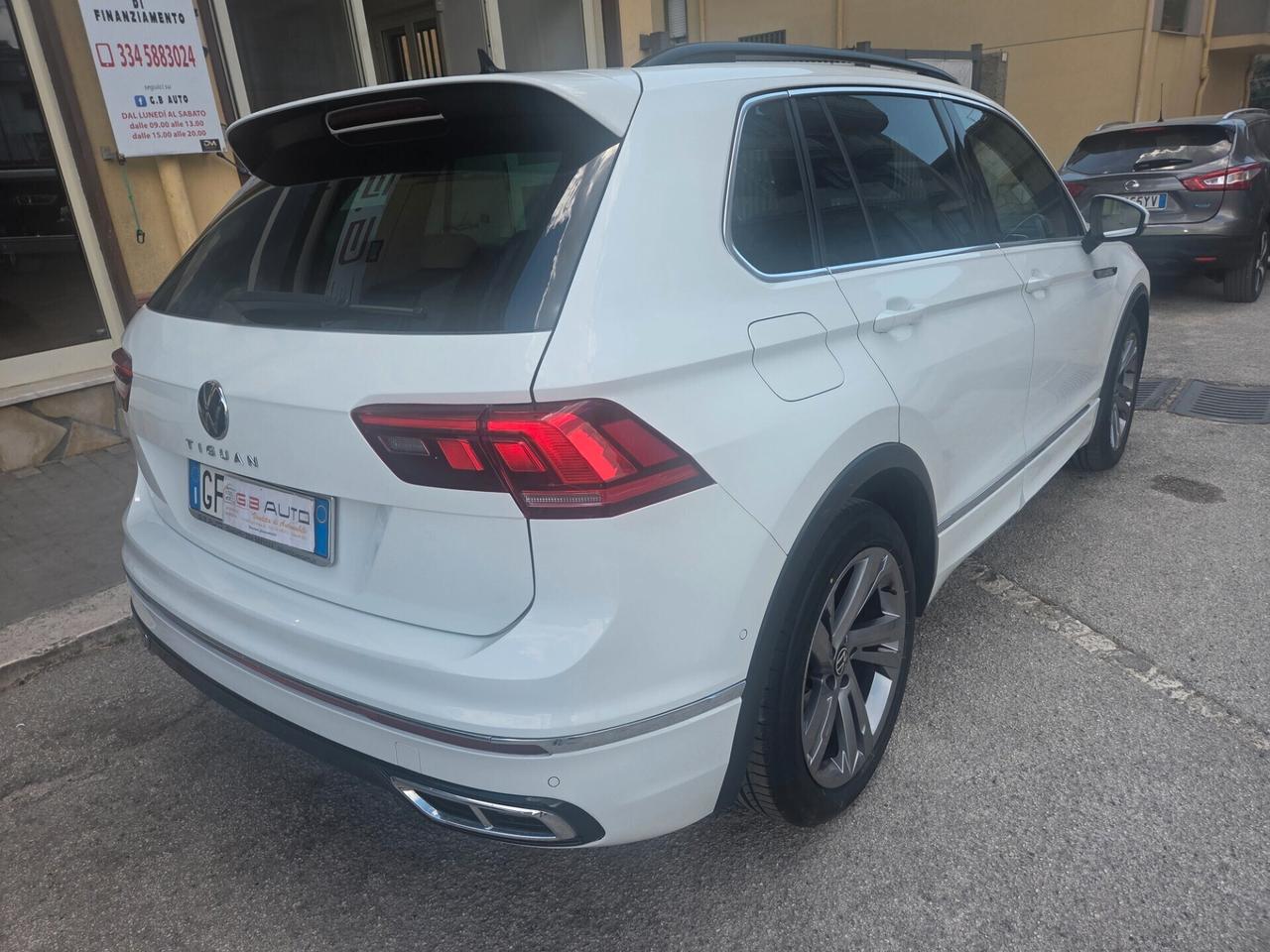 VW TIGUAN 2.0 TDI 150 CV R LINE KM 120000 CERTIF