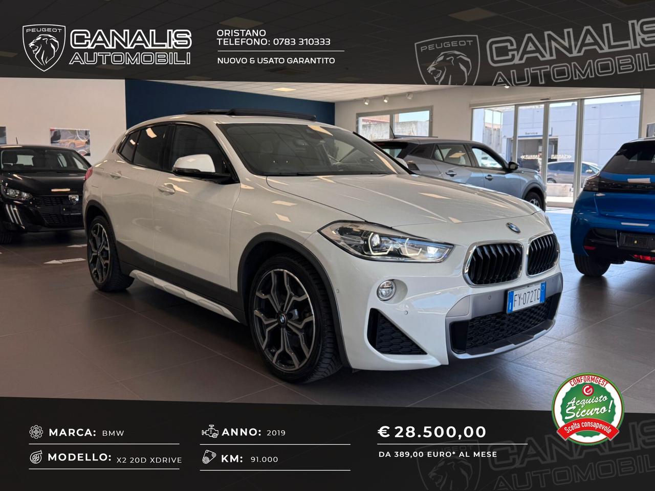 Bmw X2 xDrive20d Msport-X 2019 *FULL OPT*
