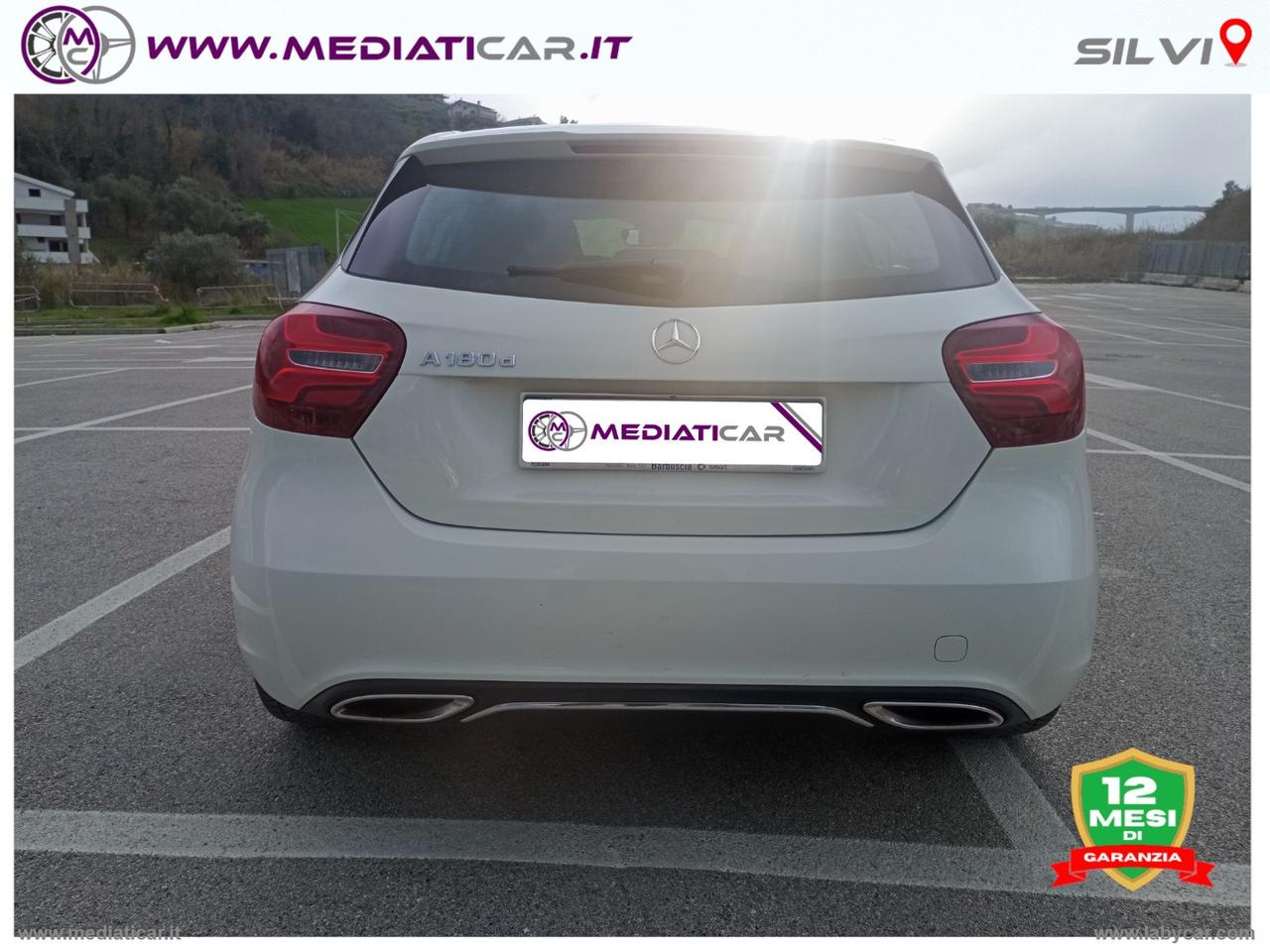 MERCEDES-BENZ A 180 d Automatic Sport UNICO PROPRIETARIO