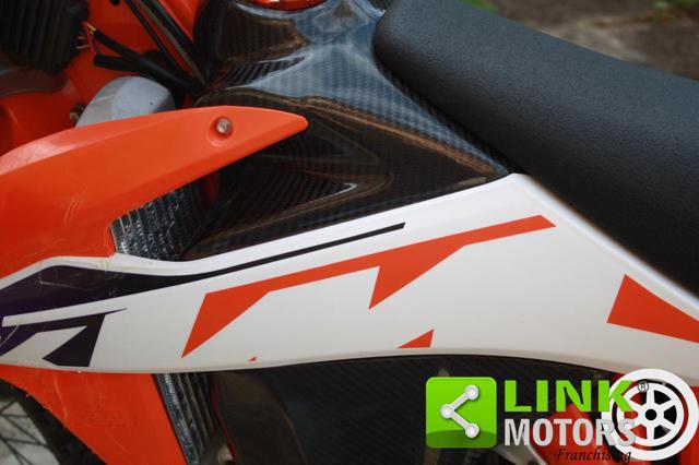 KTM EXC 300 TPI PROTEZIONI IN CARBONIO!