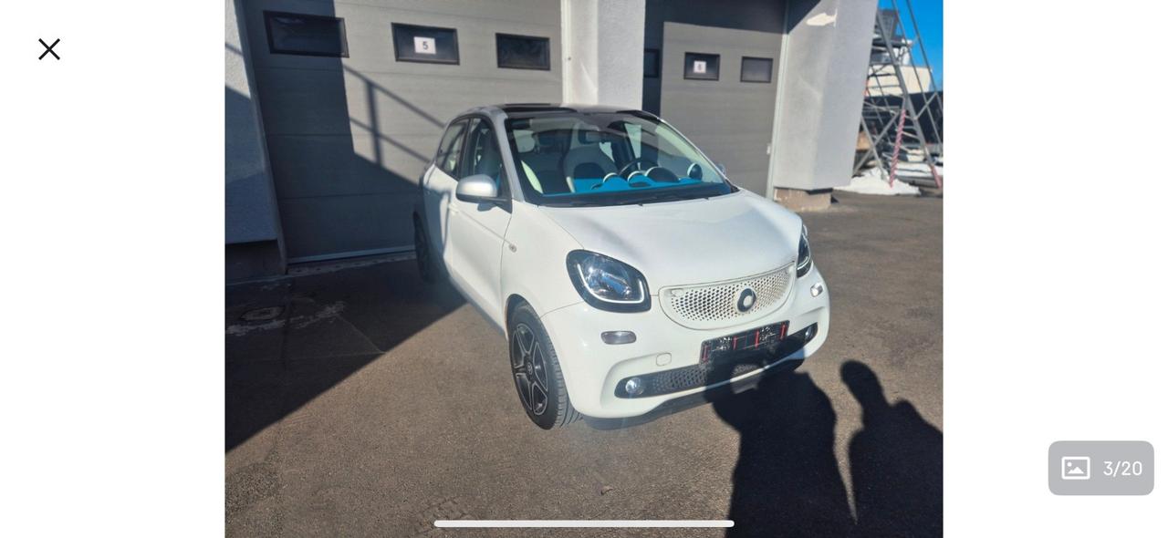 Smart ForFour Four four 5 anni di garanzia