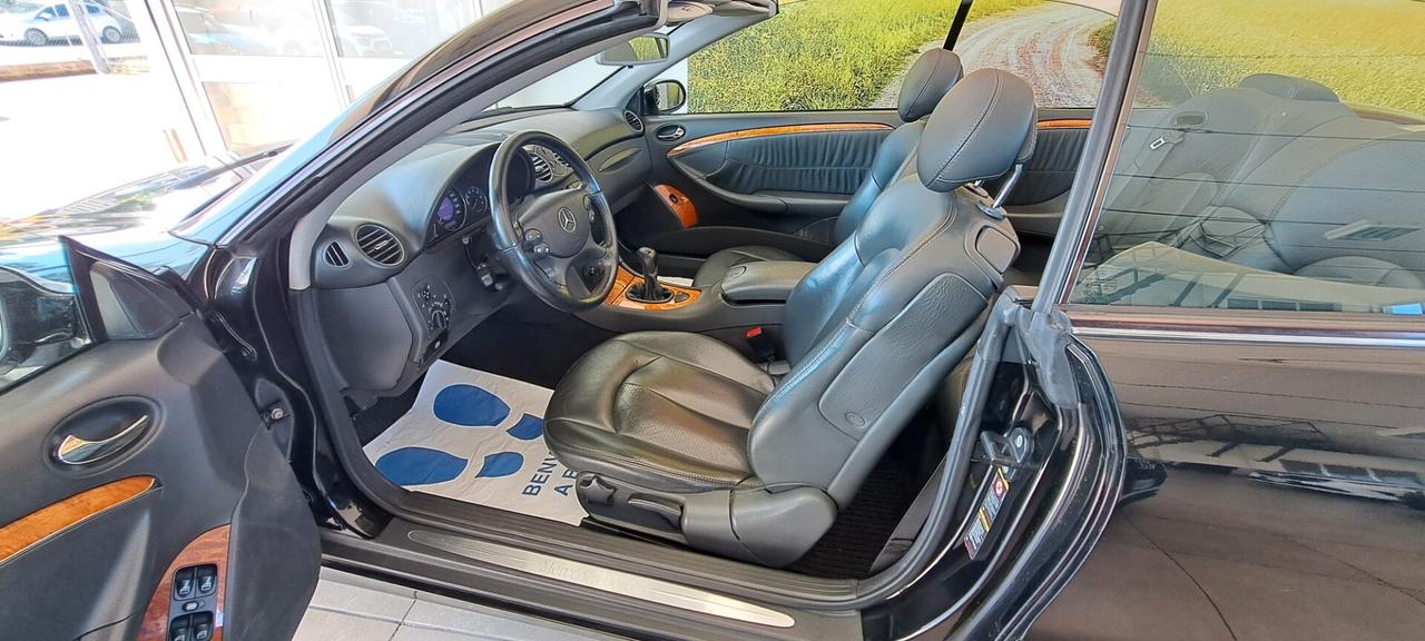 Mercedes CLK 200 Cabrio Elegance-PELLE-CRUISE*ASI*PDC...