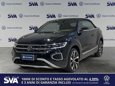 Volkswagen T-Roc Cabriolet Mark 1 Facelift (2022) 1.5TSI 150CV DSG Style - IVA ESPOSTA -