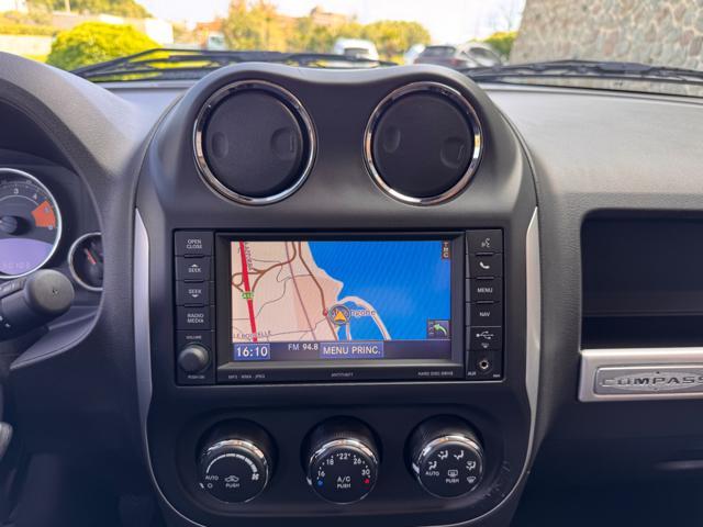 JEEP Compass 2.2 CRD 163 CV 4X4 LIMITED+NAVI+RCAM+PELLE