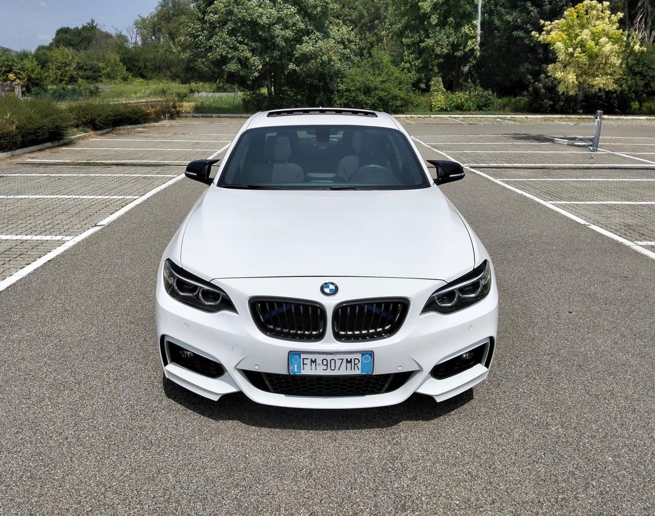 Bmw 220d Coupé Sport 190Cv*Manuale*Tetto*Navi*Alcantara