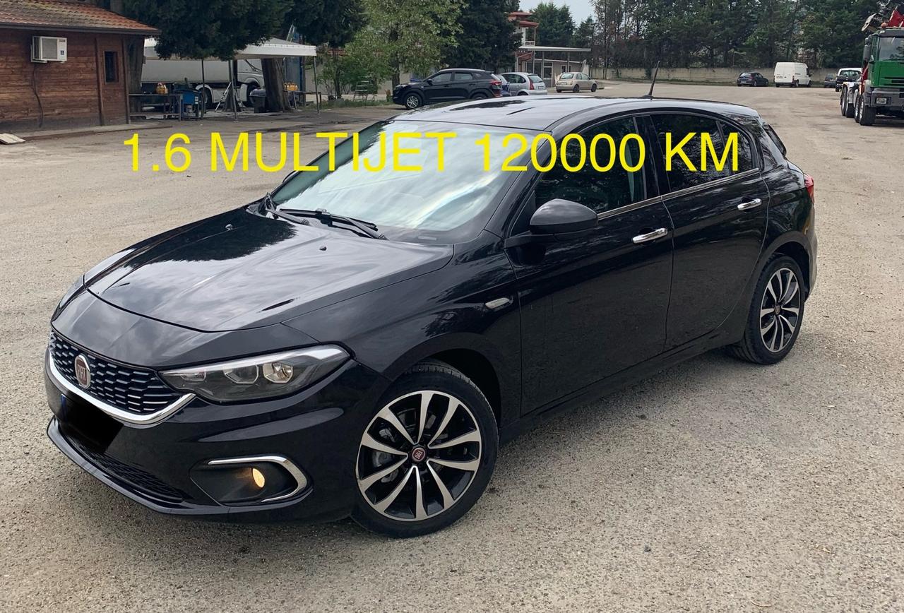 Fiat Tipo 1.6 Mjt S&S 5 porte Lounge