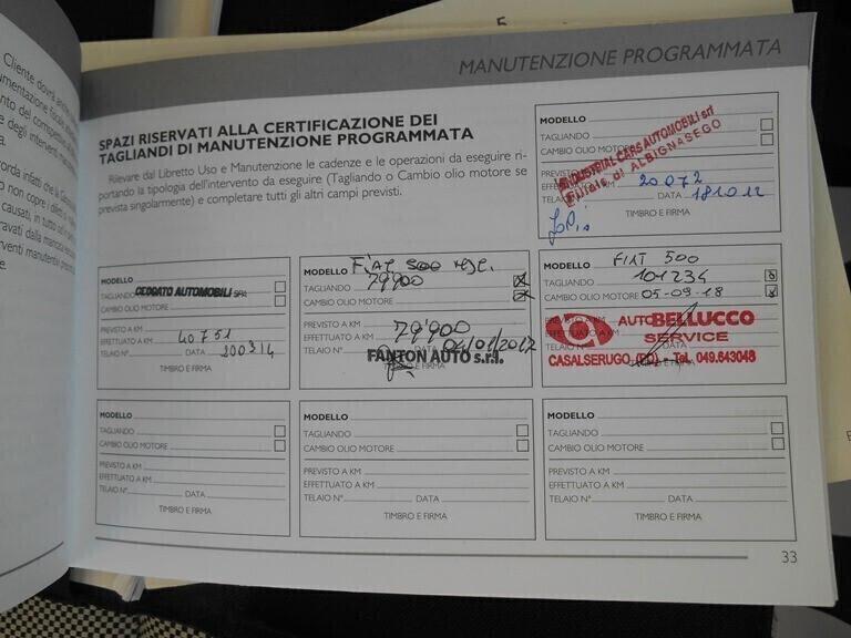 Fiat 500 1.3 Multijet 16V 95 CV Lounge NEOPATENTATI