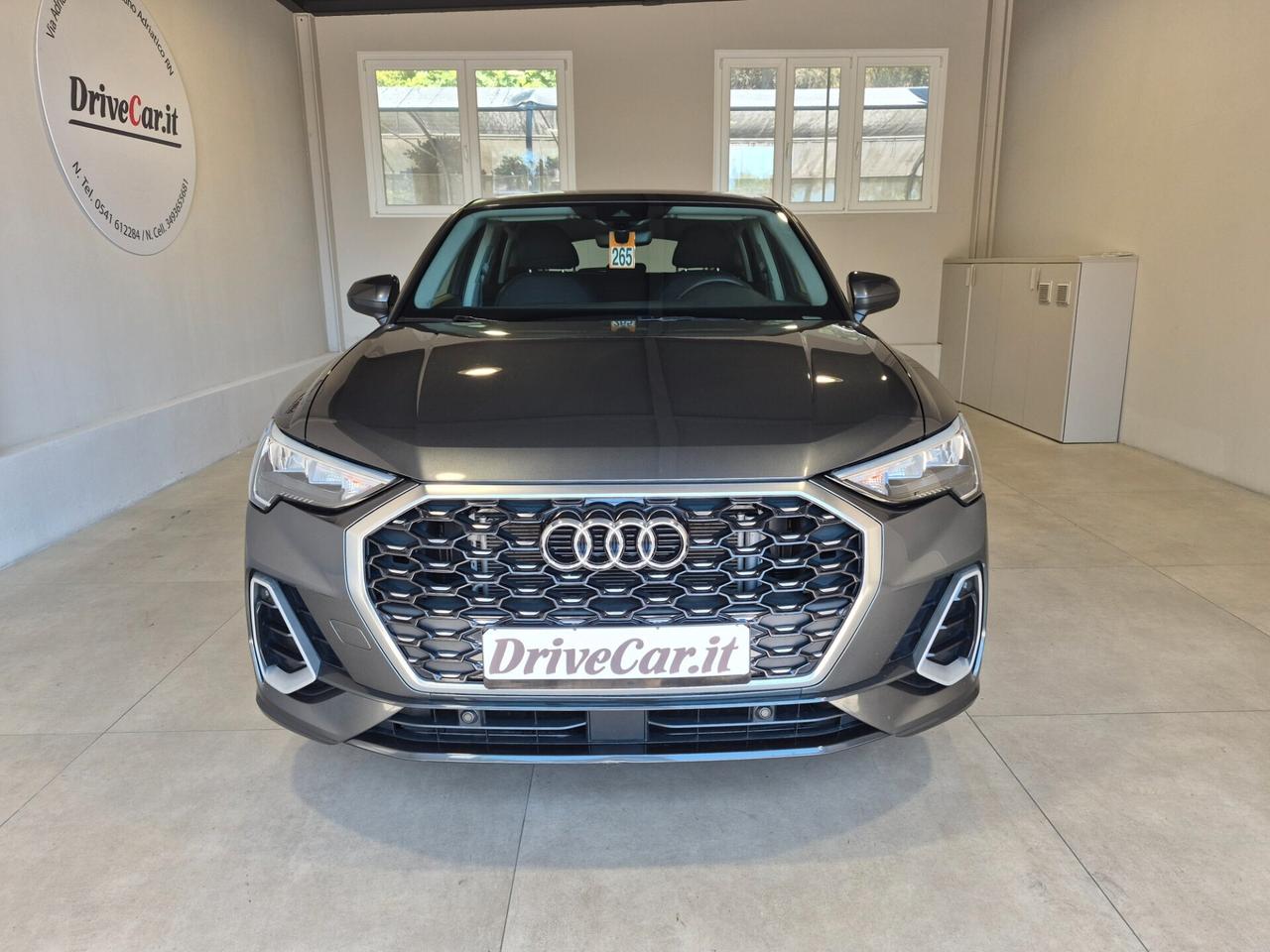 Audi Q3 SPORTBACK 35 1.5 TFSI S LINE S-TRONIC CARPLAY ACC AUTO UFFICIALE AUDI 1 PROPRIETARIO
