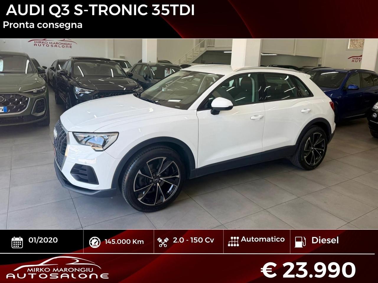 Audi Q3 35 TDI S tronic Advanced FINANZIABILE