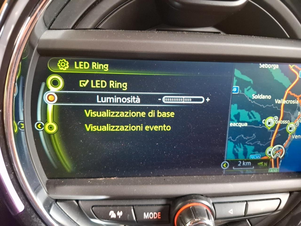 Mini COOPER 15 136CV 100 KW BENZINA NAVIGATORE