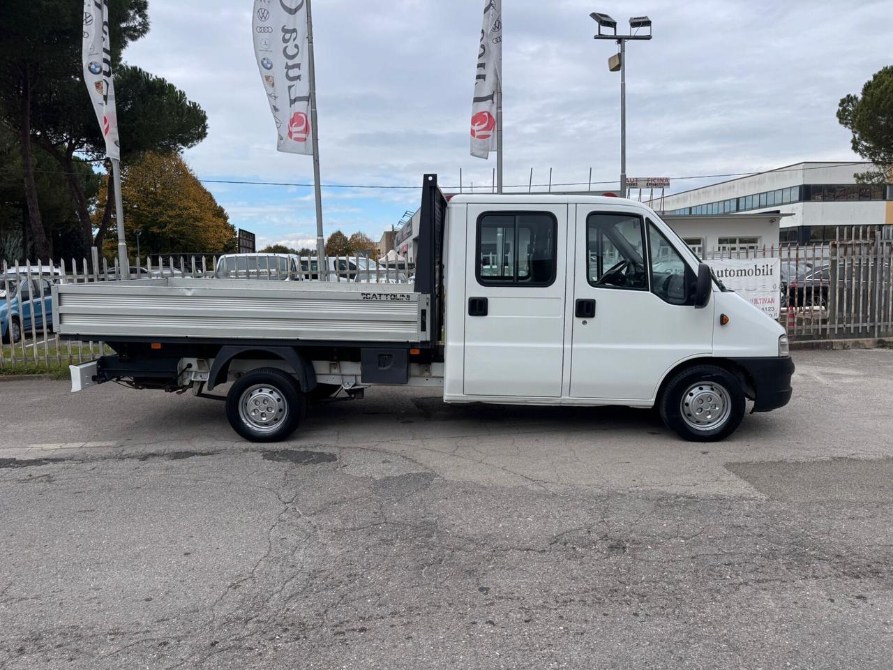 Fiat Ducato 15 2.3 JTD DOPPIA CABINA 7P CASSONE FISSO