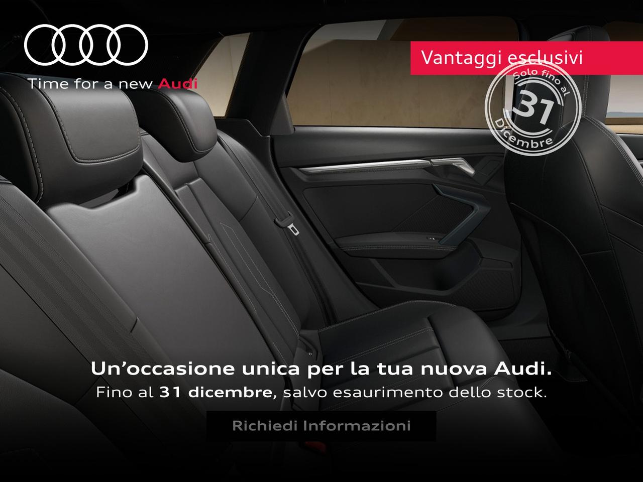 Audi A3 allstreet 1.5 tfsi mhev identity contrast 150cv s-tronic