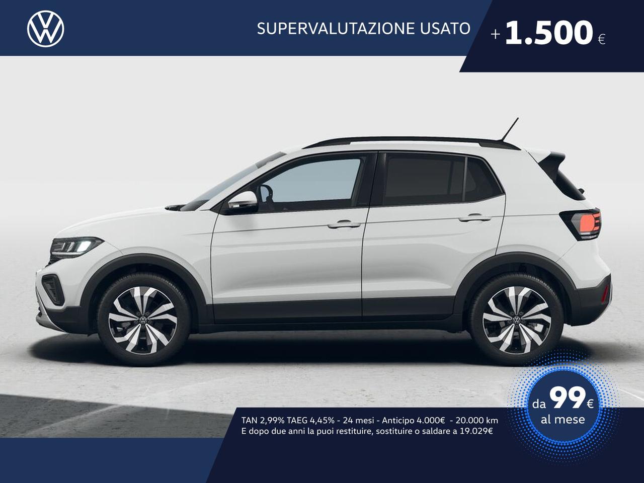 Volkswagen T-Cross 1.0 tsi edition plus 115cv
