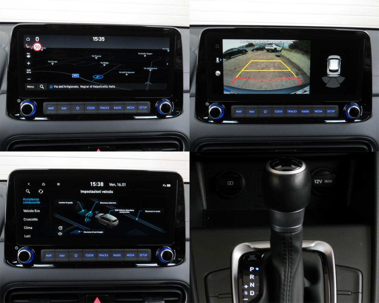 Hyundai Kona 1.6 hev Xtech 141cv dct. full led/keyless/navi