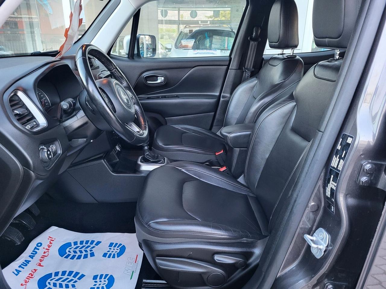 Jeep Renegade 1.6 Mjt 120 CV **LIMITED** INTERNI IN PELLE - INFOTAINMENT 8,4"