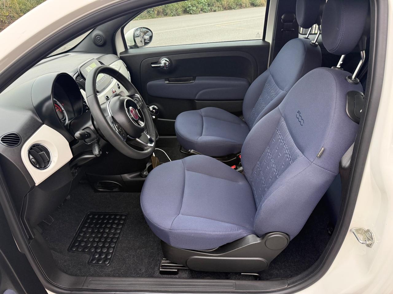 FIAT 500 1.0 hybrid Club 70cv Bianco Gelato Uff. Fiat